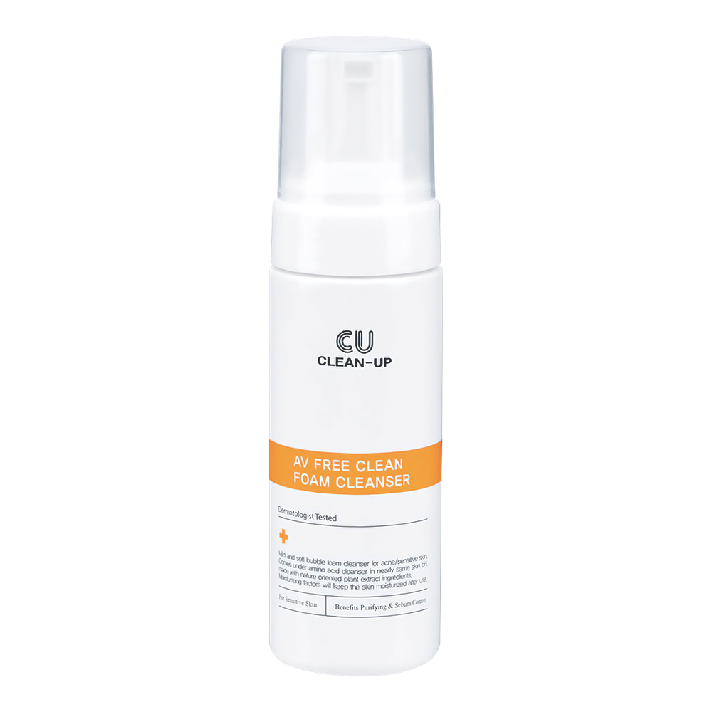 CUSKIN Clean-Up AV Free Clean Foam Cleanser