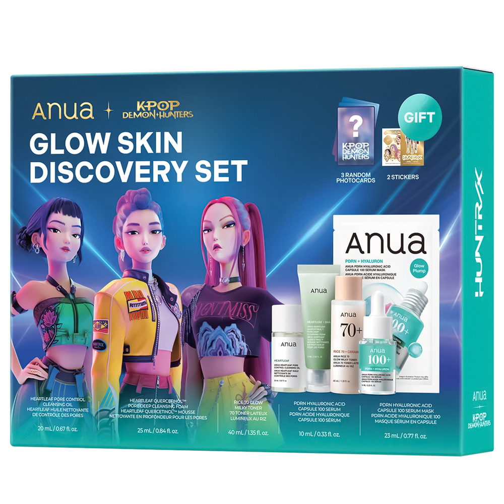 ANUA Glow Skin Discovery Set Kpop Demon Hunters Collaboration