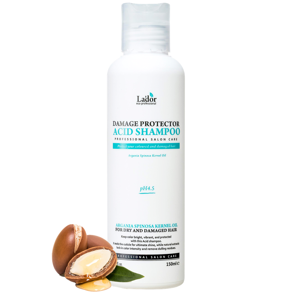 Защитный шампунь для поврежденных волос Lador Damage Protector Acid Shampoo