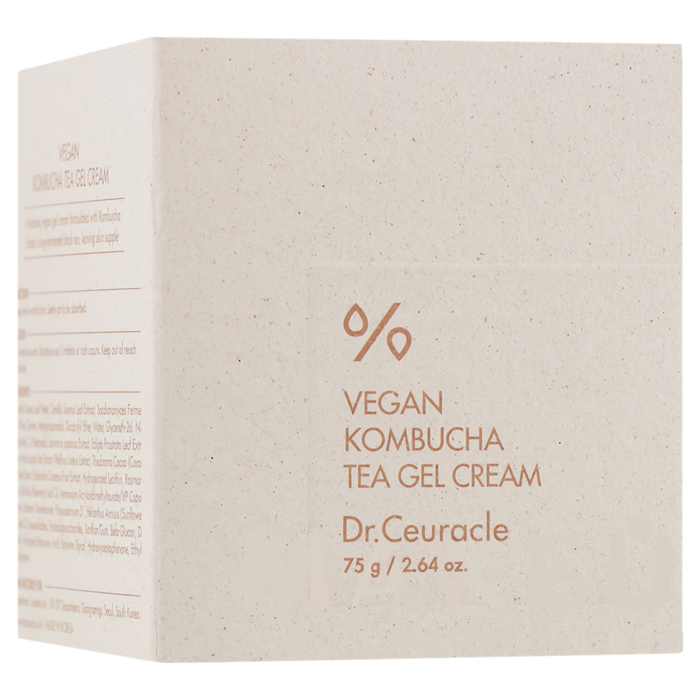 Увлажняющий веганский крем с комбучей Dr.Ceuracle Vegan Kombucha Tea Gel Cream