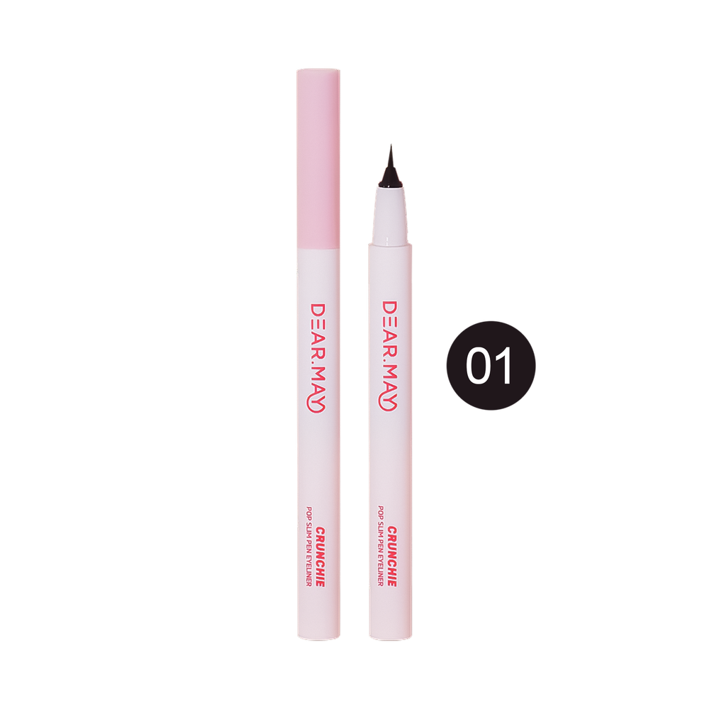 DEARMAY Crunchie Pop Slim Pen Eyeliner 01 Black, 0.5 g