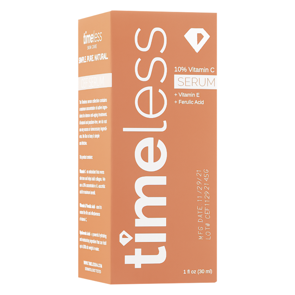 Timeless Skin Care 10% Vitamin C+E Ferulic Acid Serum 30 ml.