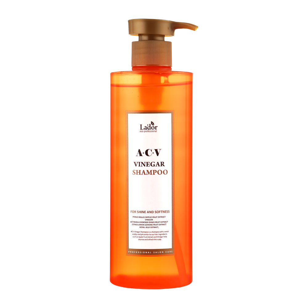 Шампунь с яблочным уксусом для блеска волос Lador ACV Vinegar Shampoo