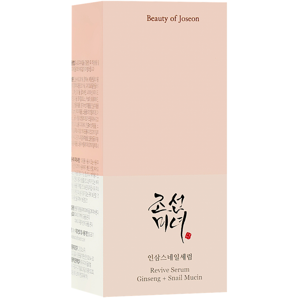 Восстанавливающая сыворотка для упругости кожи Beauty of Joseon Revive Serum: Ginseng+Snail Mucin