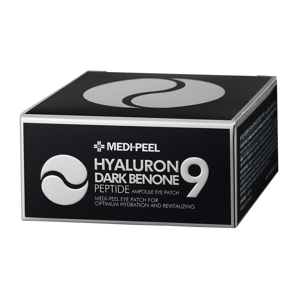 Осветляющие патчи с пептидами Medi-Peel Hyaluron Dark Benone Peptide 9 Ampoule Eye Patch