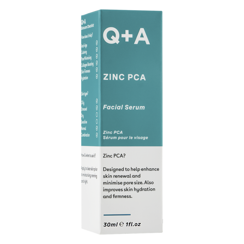 Сыворотка для лица с цинком  Q+A Zinc PCA Facial Serum