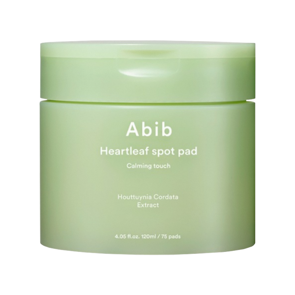 Успокаивающие тонер-пэды с экстрактом хауттюйнии Abib Heartleaf Spot Pad Calming Touch