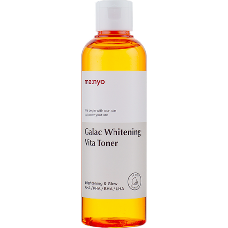 Мультивитаминный тоник для тусклой кожи Manyo Galac Whitening Vita Toner