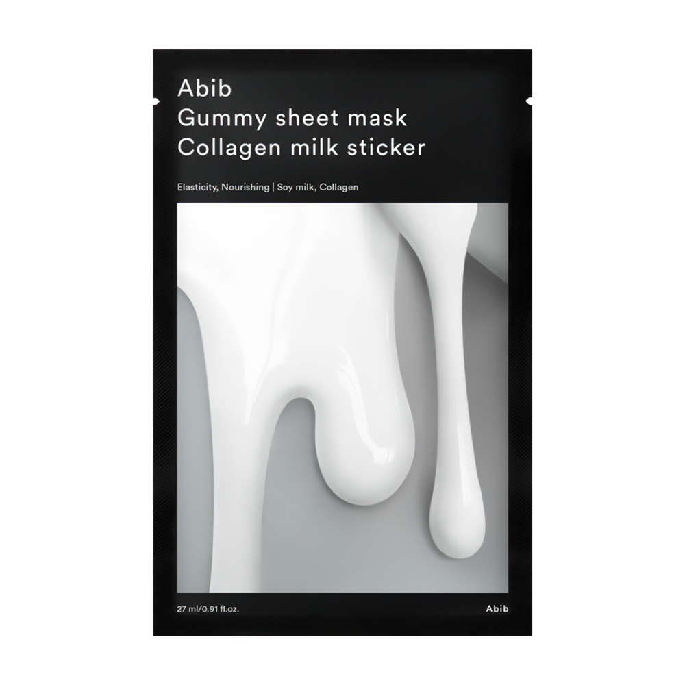 Маска Abib Gummy Sheet Mask Collagen Milk Sticker