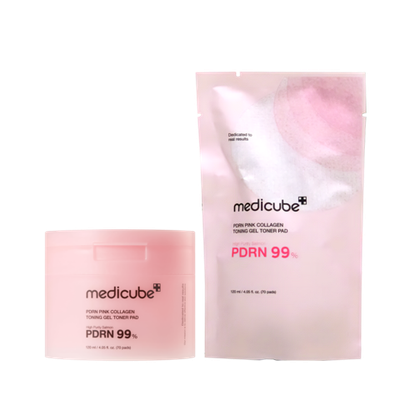 Medicube PDRN Pink Collagen Toning Gel Toner Pad