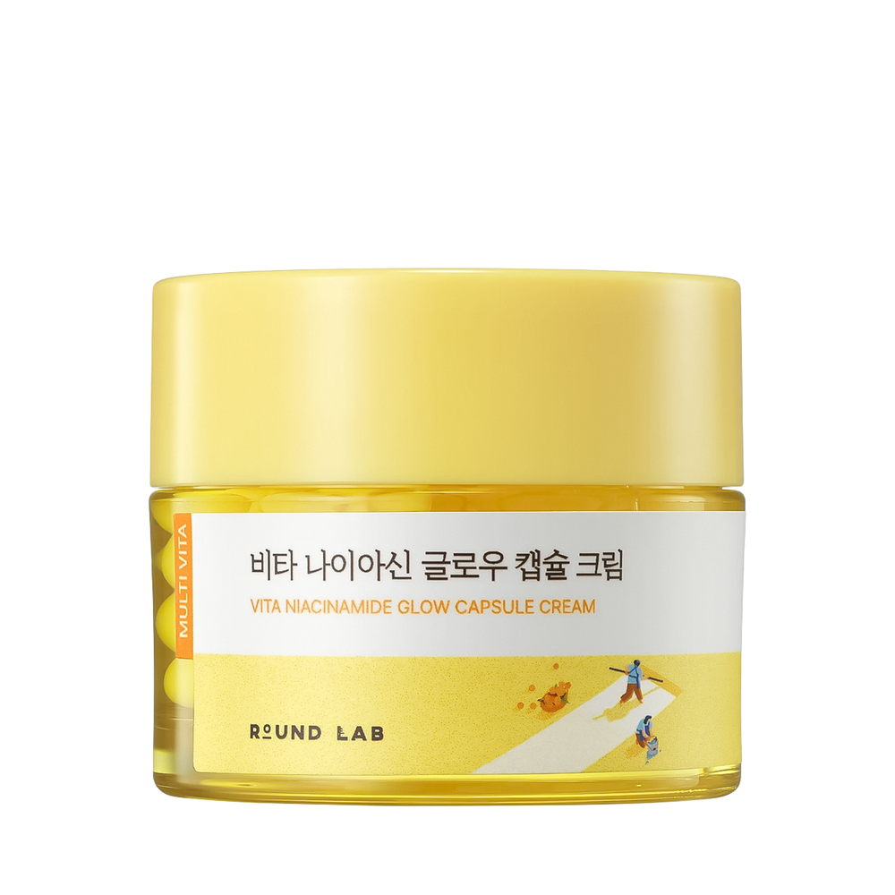 ROUND LAB Vita Niacinamide Glow Capsule Cream, 50 ml.