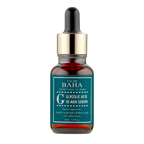 Сыворотка c гликолевой кислотой для проблемной кожи Cos De Baha Glycolic Acid 10 AHA Serum