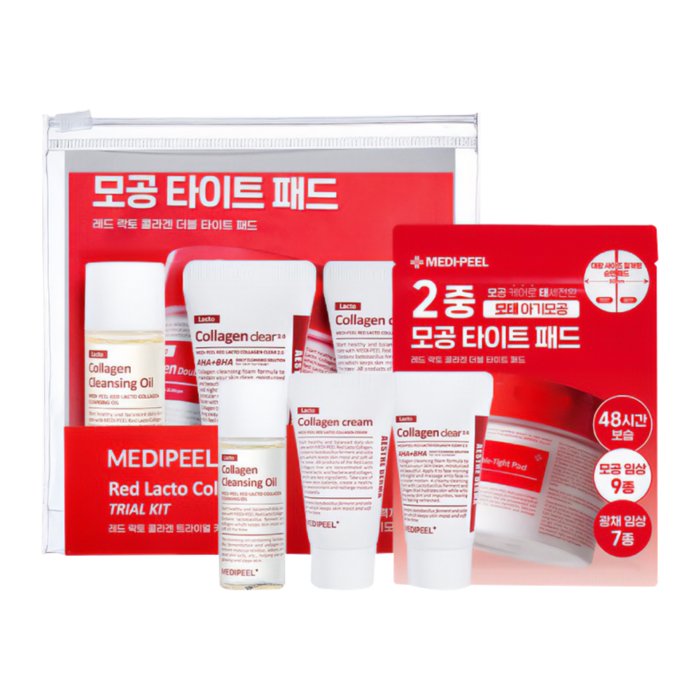 Укрепляющий travel-набор средств с коллагеном Medi-Peel Red Lacto Collagen Trial Kit