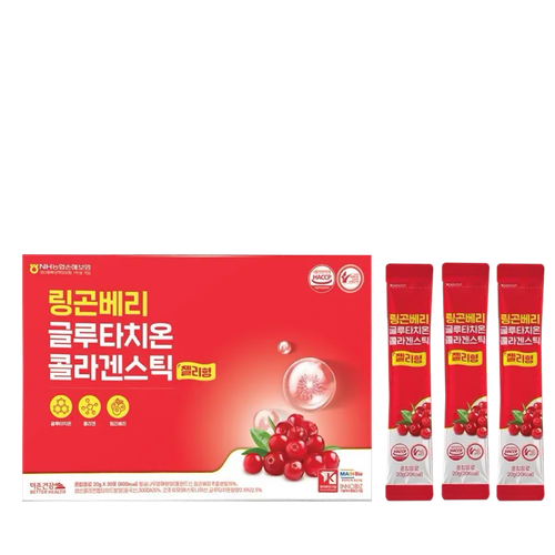 THEZOEN HEALTH DEOJOUN LINGONBERRY COLLAGEN STICK (20гр * 30 шт.)