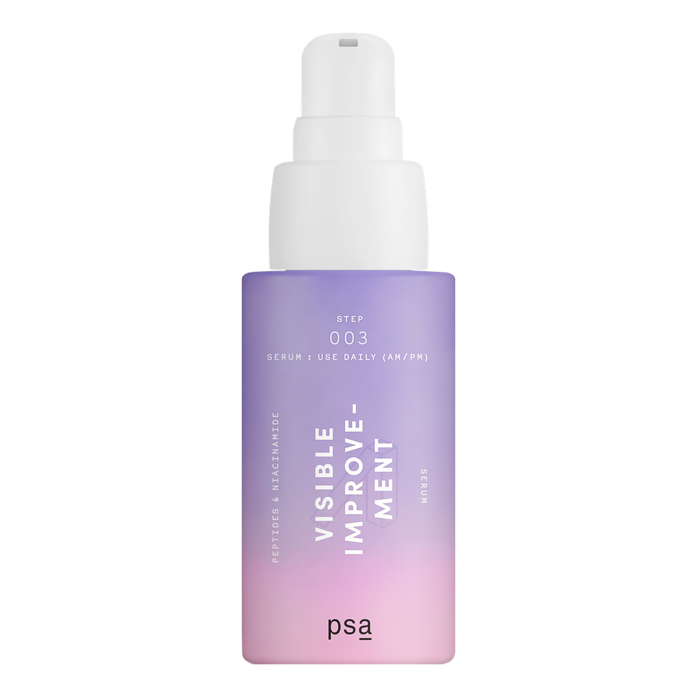 PSA Visible Improvement Peptides & Niacinamide Serum, 30 ml.