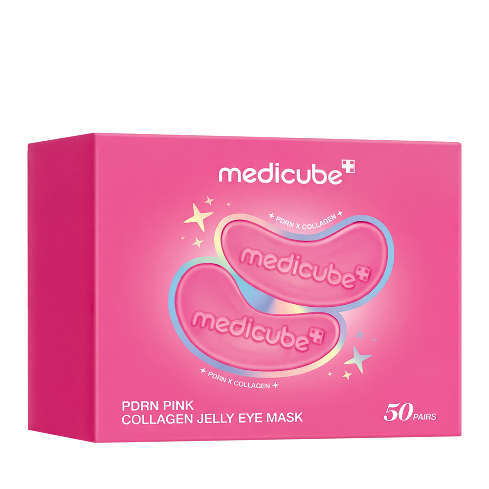 MEDICUBE PDRN Pink Collagen Jelly Eye Mask, 50 шт.
