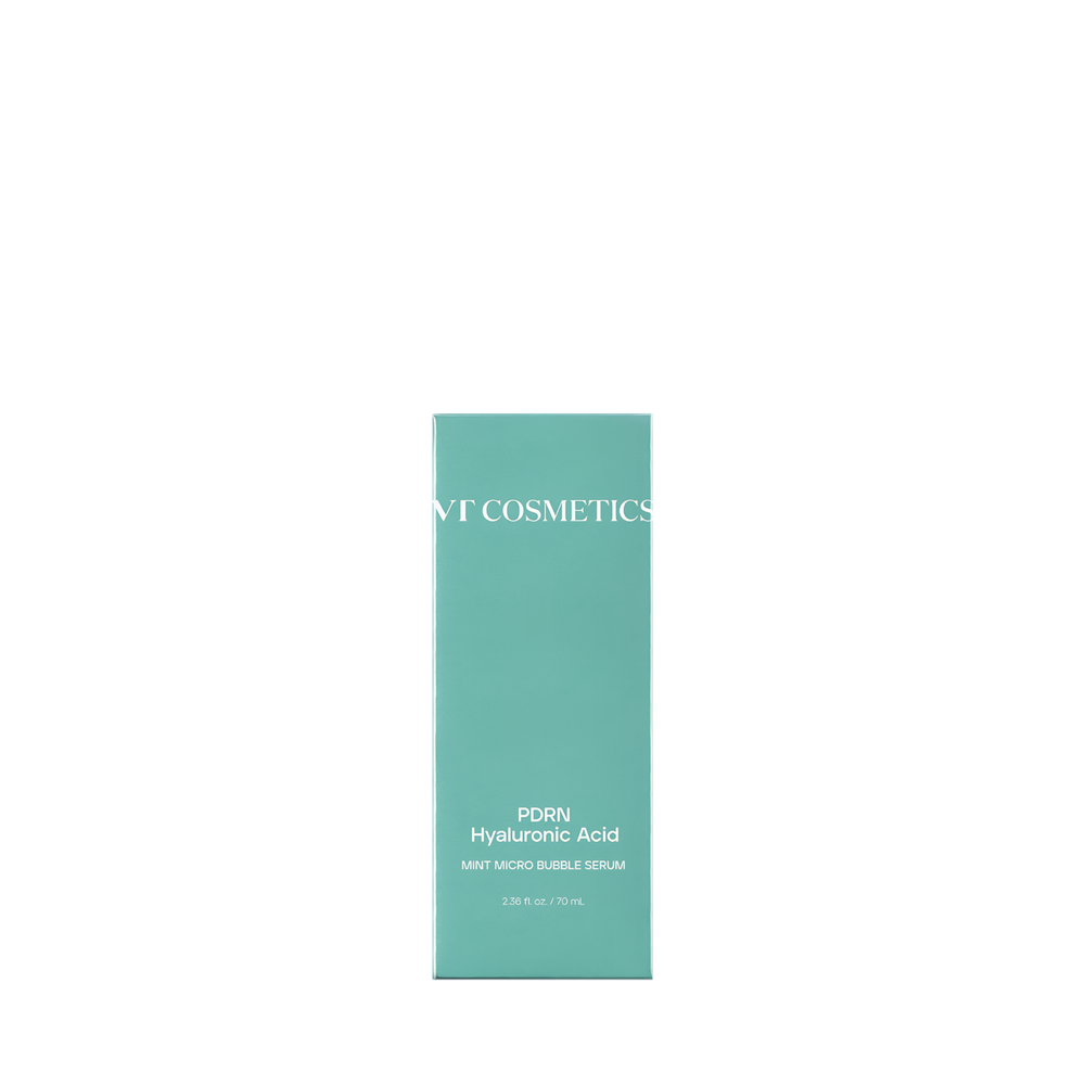 VT Cosmetics PDRN Hyaluronic Mint Micro Bubble Serum