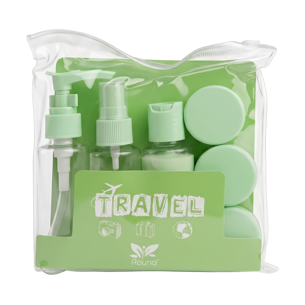 ROUNA Travel Дорожный Набор Ёмкостей (зелёный)