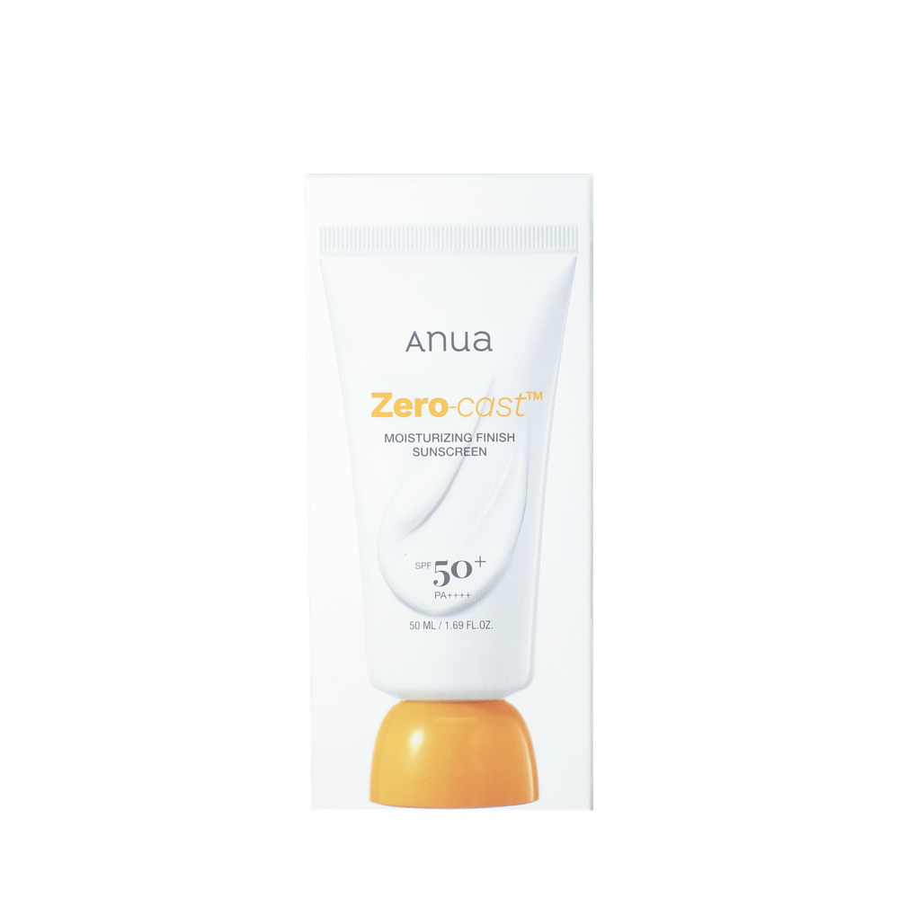 Anua Zero-Cast Moisturizing Finish Sunscreen SPF 50+ PA+++