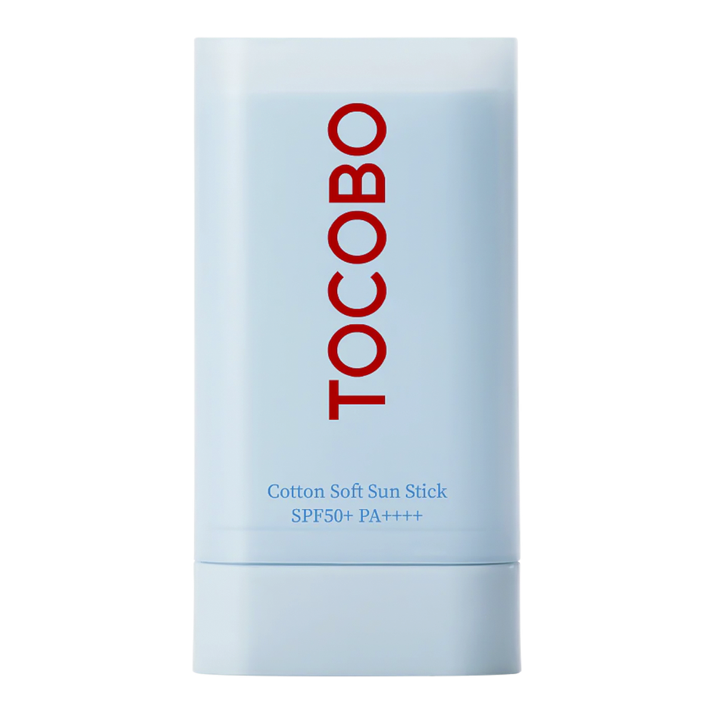 Себорегулирующий солнцезащитный стик для лица Tocobo Cotton Soft Sun Stick SPF50 + PA++++