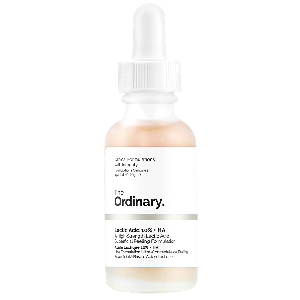 Активная пилинг-сыворотка с молочной кислотой The Ordinary Lactic Acid 10% + HA