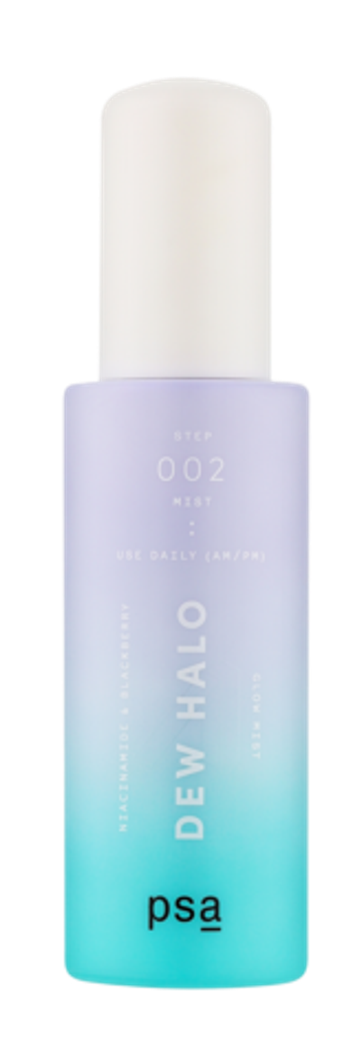 PSA Dew Halo Niacinamide & Blackberry Glow Mist, 50 ml.