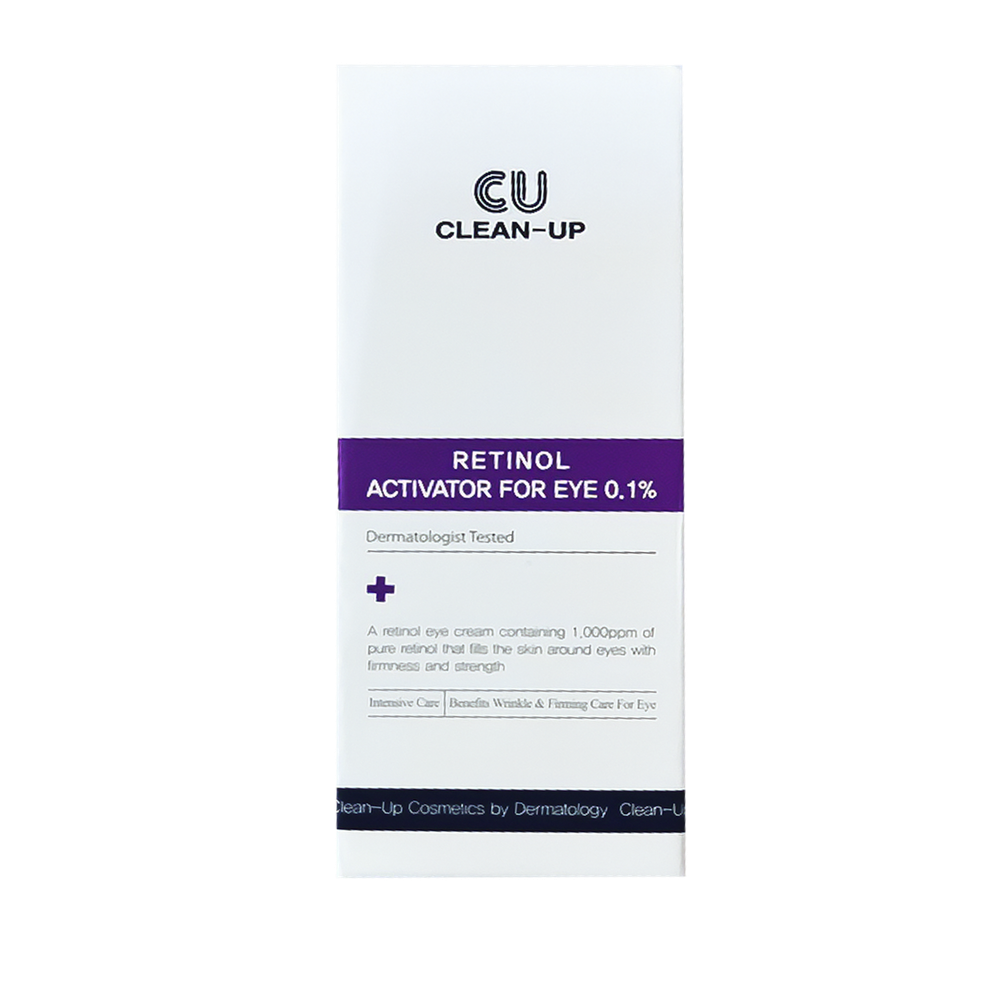 Антивозрастной крем для век с 0,1% ретинола CUSKIN Retinol Activator For Eye 0.1%