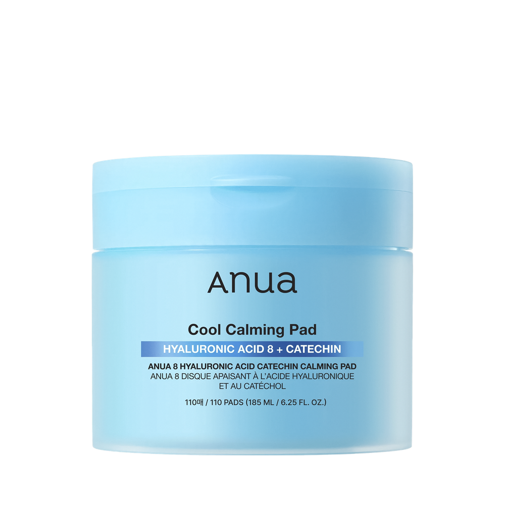 ANUA Cool Calming Pad Hyaluronic Acid 8 + Catechin, 185 ml.