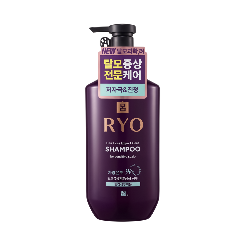 RYO Hair Loss Expert Care Shampoo For Sensitive Scalp, 400 ml.