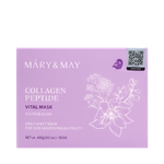 MARY&MAY Collagen Peptide Vital Mask, (30 шт. в упаковке)