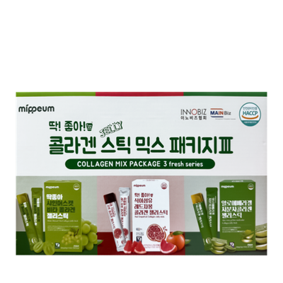 Mippeum Collagen Jelly Stick Mix Package 3 Fresh Series