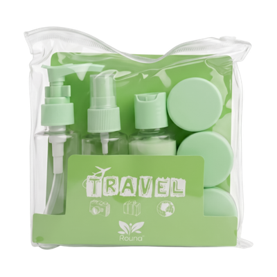 ROUNA Travel Дорожный Набор Ёмкостей (зелёный)