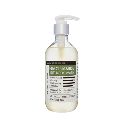 DERMA FACTORY Niacinamide 10% Body Wash