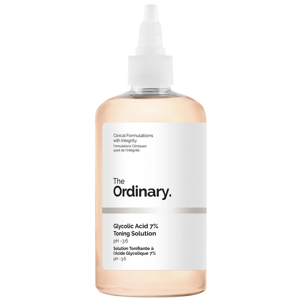 Веганский пилинг-тоник с 7% гликолевой кислоты The Ordinary Glycolic Acid 7% Toning Solution