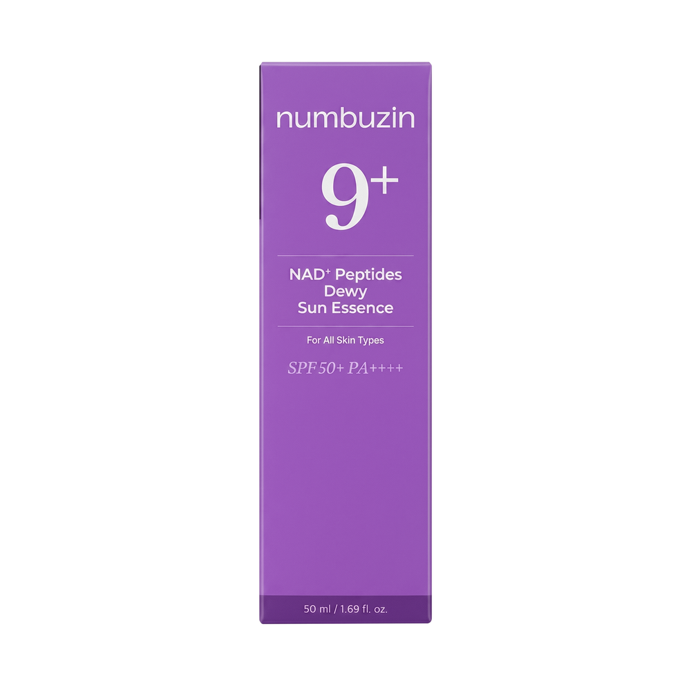 NUMBUZIN 9+ NAD+ Peptides Dewy Sun Essence SPF50+ PA+++, 50 ml.