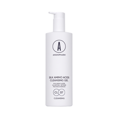 ANGIOPHARM Silk Amino Acids Cleansing Gel, 400 ml.