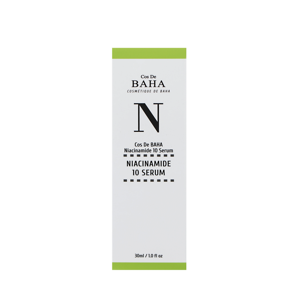 COS DE BAHA Niacinamide 10% Serum, 60 ml.