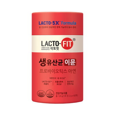 LACTO-FIT Probiotic Immune Zinc 5x Formula