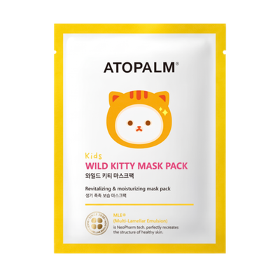 ATOPALM Kids Wild Kitty Mask Pack, 15 g.