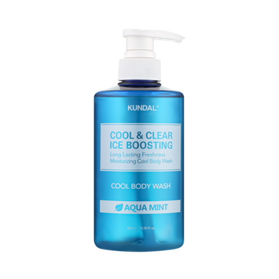 KUNDAL Cool & Clear Ice Boosting Cool Body Wash (Aqua Mint)