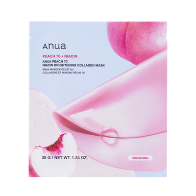 Anua Peach 70 Niacin Brightening Collagen Mask