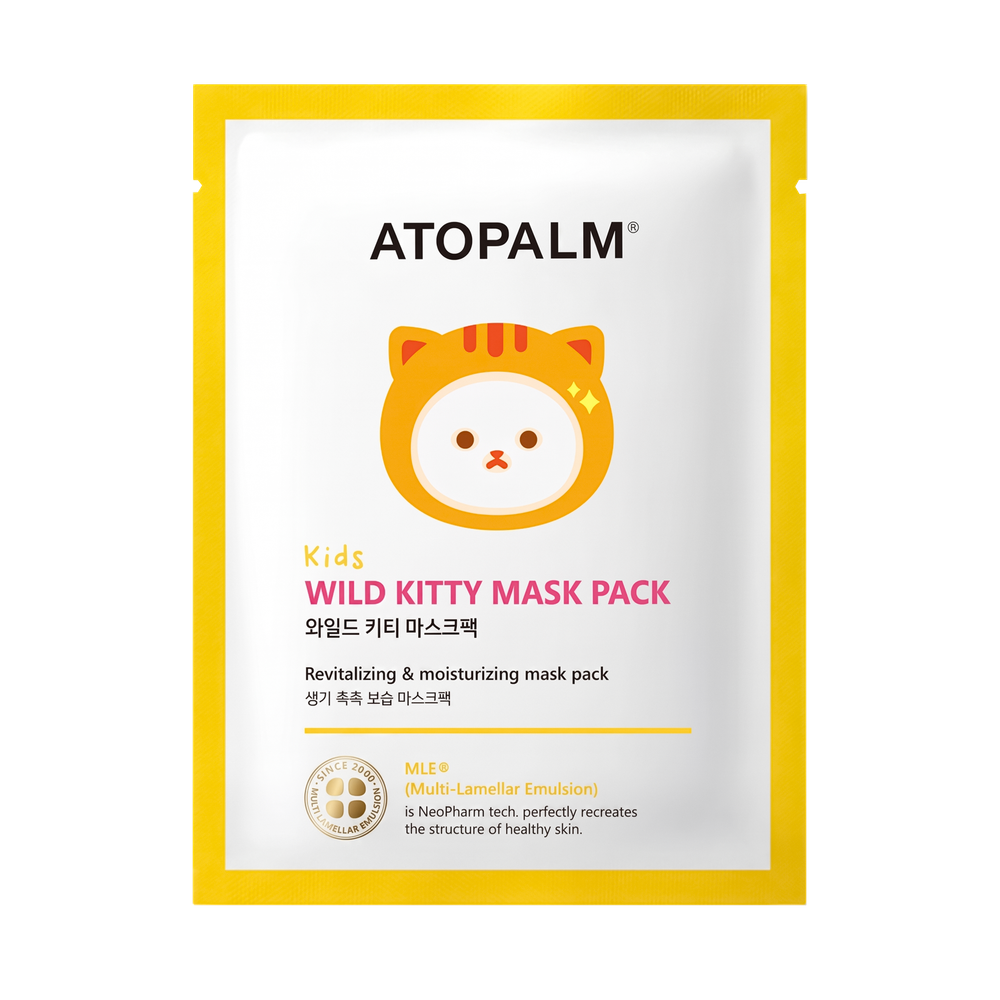 ATOPALM Kids Wild Kitty Mask Pack, 15 g.