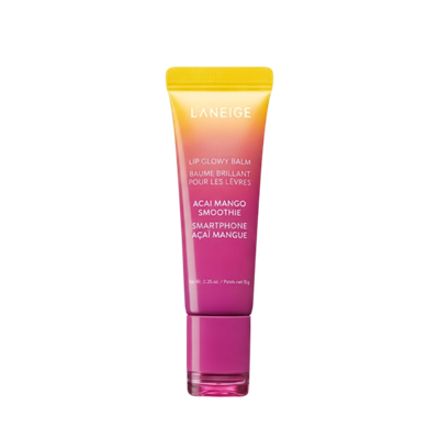 LANEIGE Lip Glowy Balm Acai Mango Smoothie, 10 g.