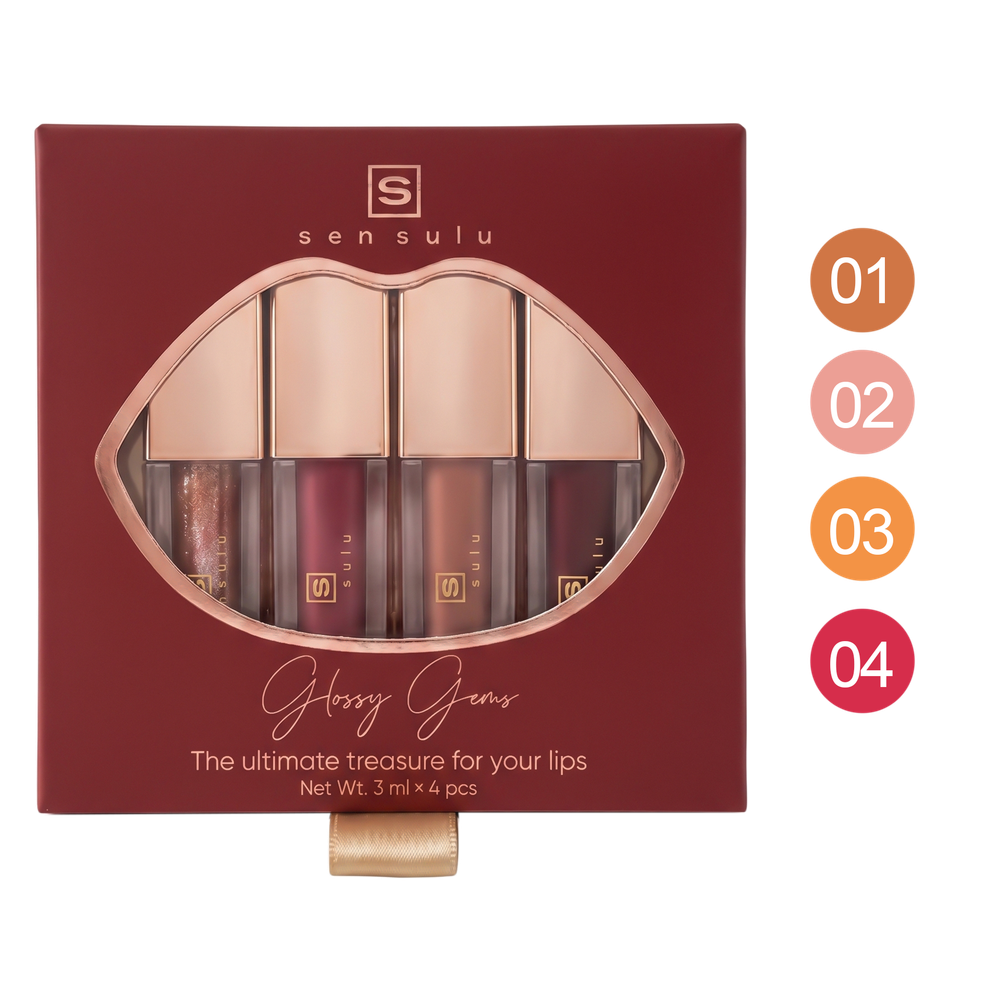 SEN SULU Mini Lipgloss Glossy Gems