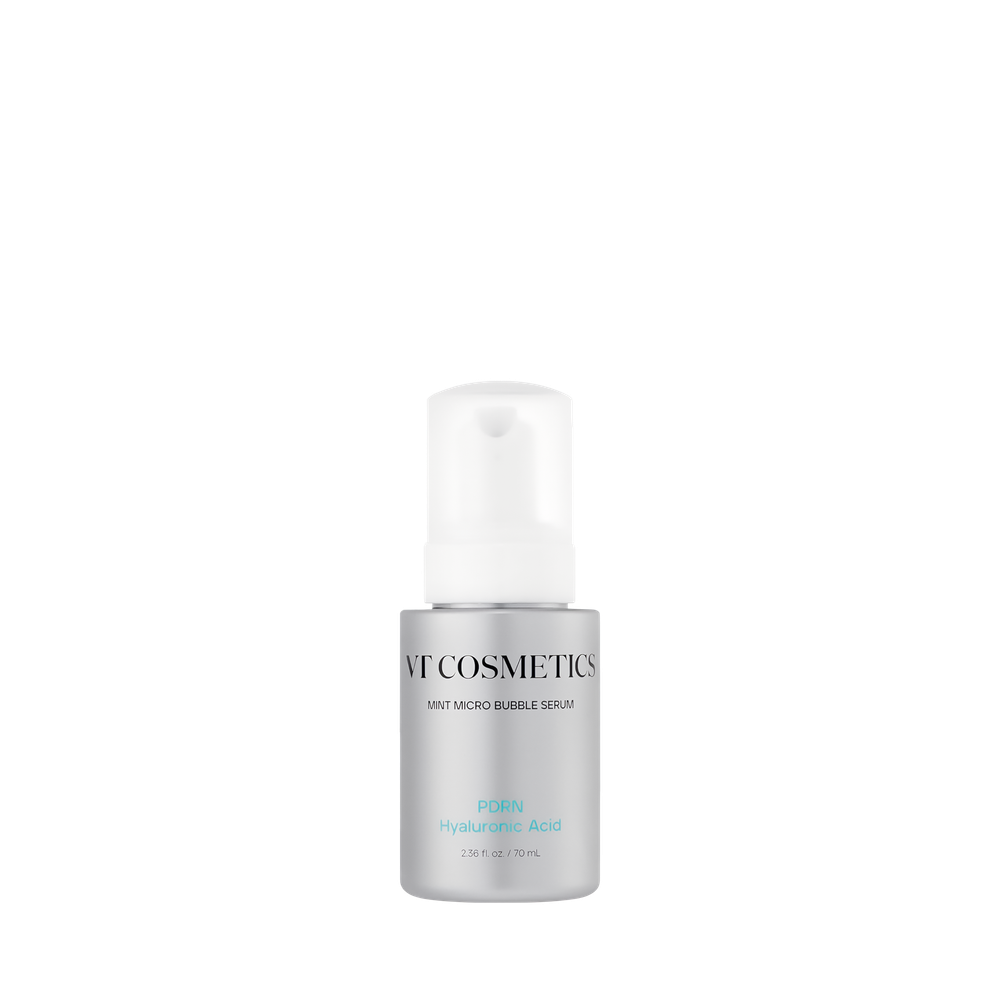 VT Cosmetics PDRN Hyaluronic Mint Micro Bubble Serum