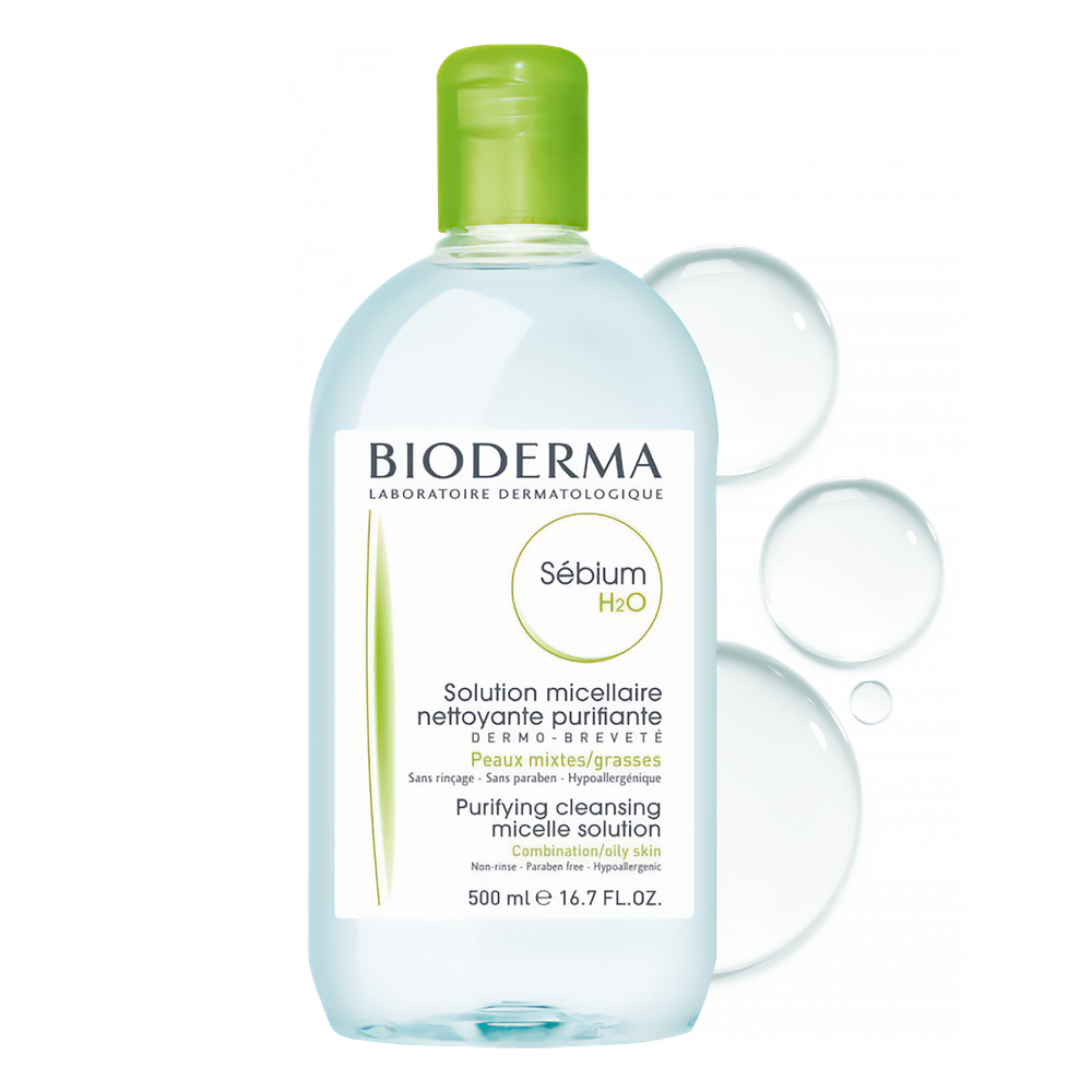 Мицеллярный лосьон Bioderma Sebium H2O (500 ml.)