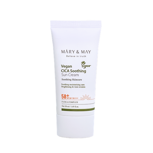 Mary&May Vegan CICA Soothing Sun Cream SPF50+ PA++++