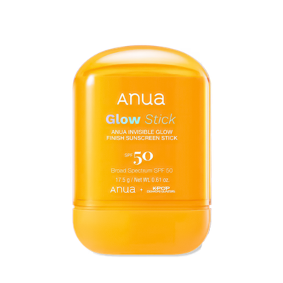 ANUA KPop Demon Hunters Invisible Glow Finish Sunscreen Stick, 17.5 g.