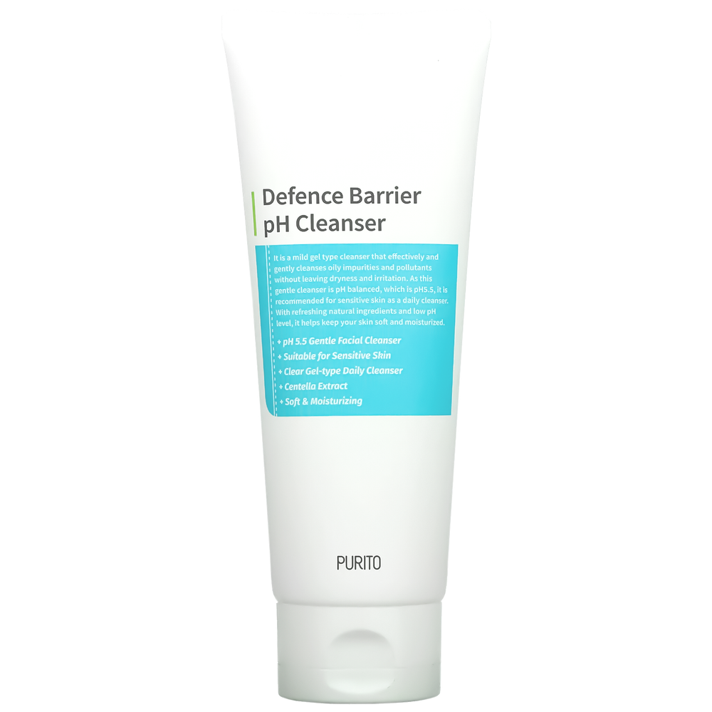 Слабокислотный гель для деликатного очищения кожи Purito Defence Barrier Ph Cleanser