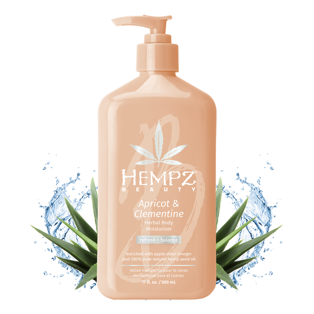 Молочко для тела разглаживающее Hempz  Apricot & Clementine Smoothing Herbal Body Moisturizer